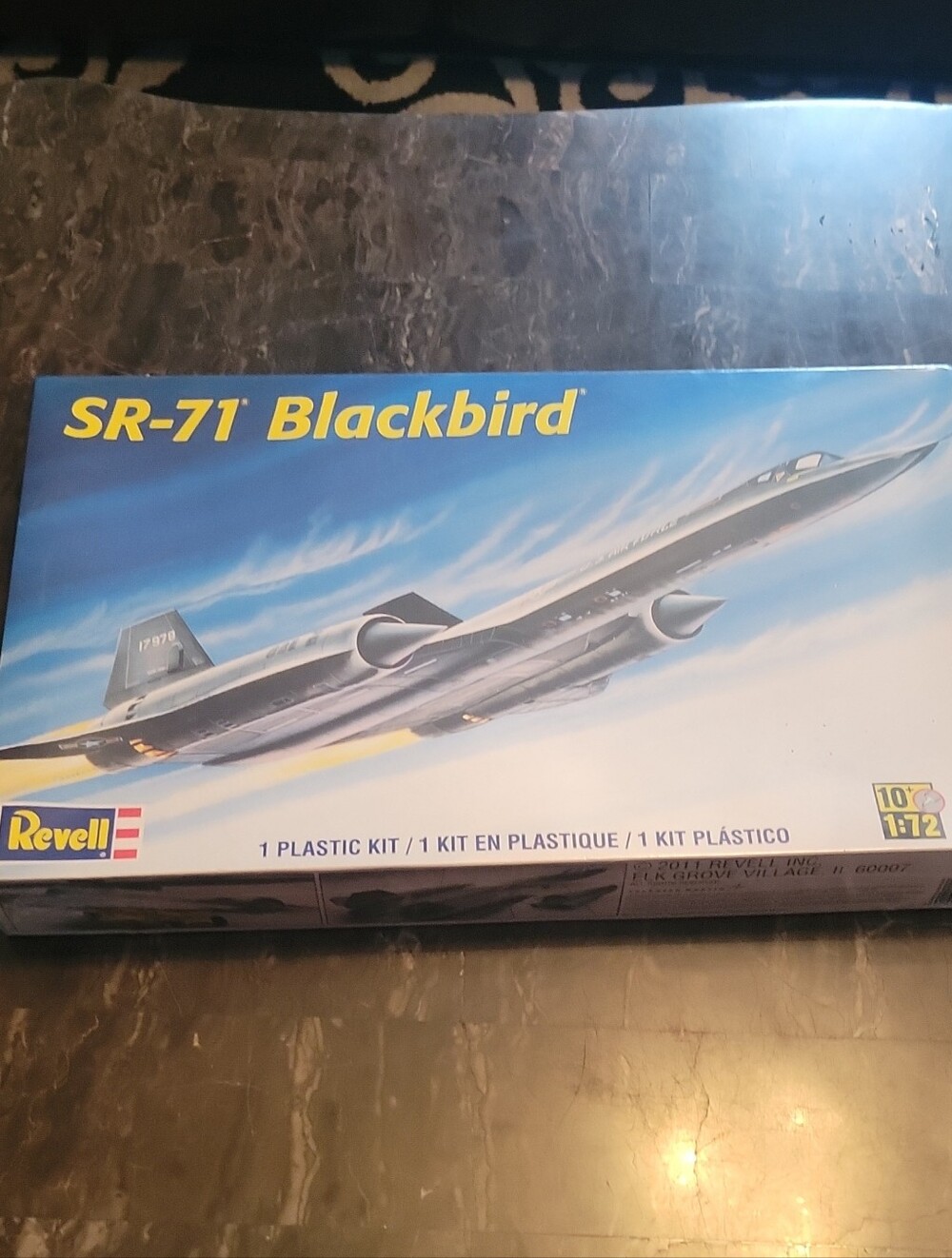 Vintage Revell SR-71 Blackbird Model Kit - New In Box Sealed